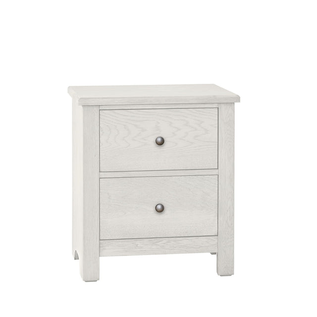 Vaughan-Bassett Fundamentals - 2 Drawer Nightstand - White