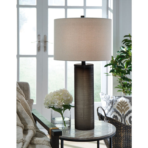 Ashley Dingerly Glass Table Lamp (1/CN)
