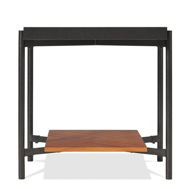 Riverside Furniture Lennox - Rectangle End Table - Rosewood