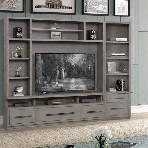 Parker House Pure Modern - 3 Piece Entertainment Wall - Moonstone