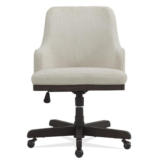 Riverside Furniture Rafferty - Upholstered Desk Chair - Pearl Silver