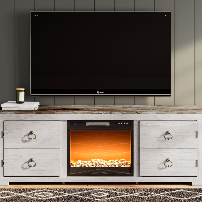 72 tv store stand with fireplace