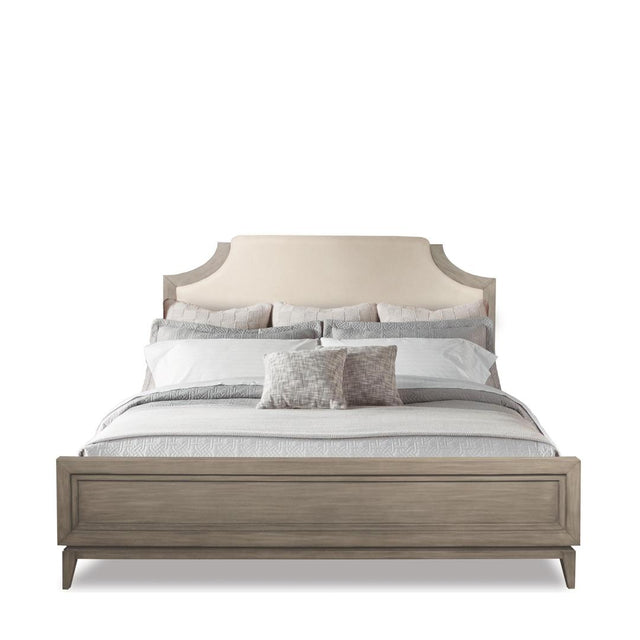 Riverside Furniture Vogue - Queen Upholstered Bed - Gray Wash