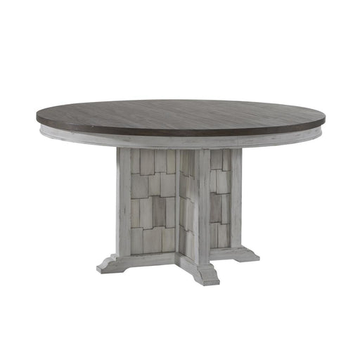 Liberty Furniture River Place - Pedestal Table Set - White