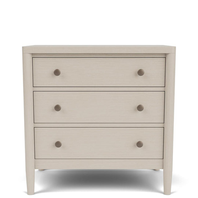 Riverside Furniture Laguna - Three Drawer Nightstand - Beige