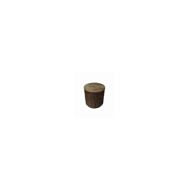 Riverside Furniture Viewpoint - Round Side Table - Dark Brown