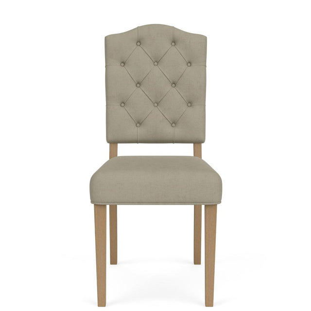 Riverside Furniture Mix-N-Match Chairs - Button Tufted Upholstered Chair - Gray