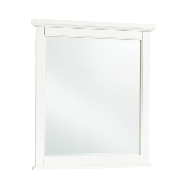 Vaughan-Bassett Bonanza - Studio Mirror - White