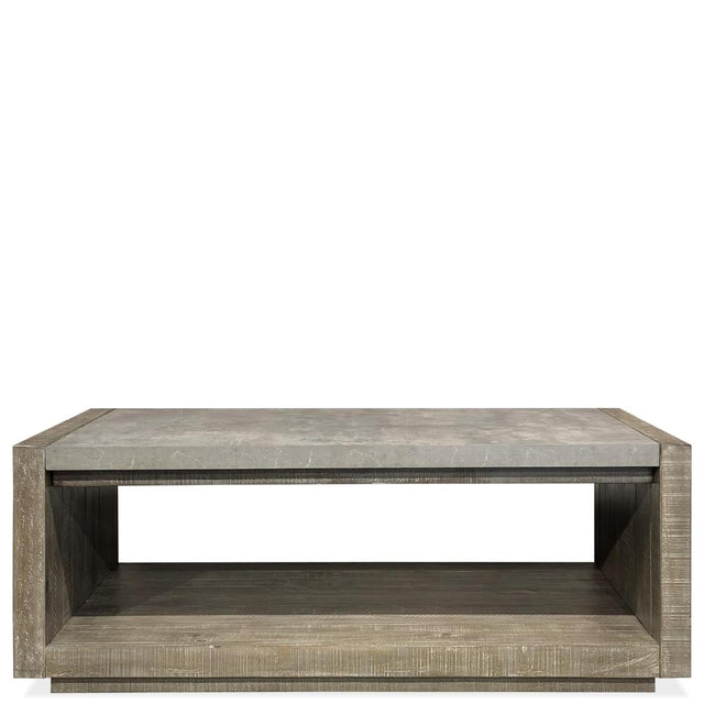 Riverside Furniture Intrigue - Rectangular Coffee Table - Dark Brown