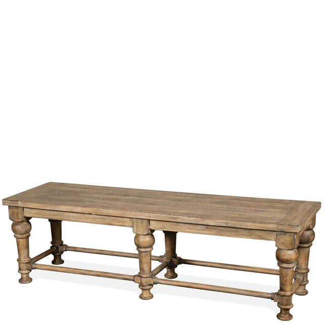 Riverside Furniture Sonora - Dining Bench - Snowy Desert