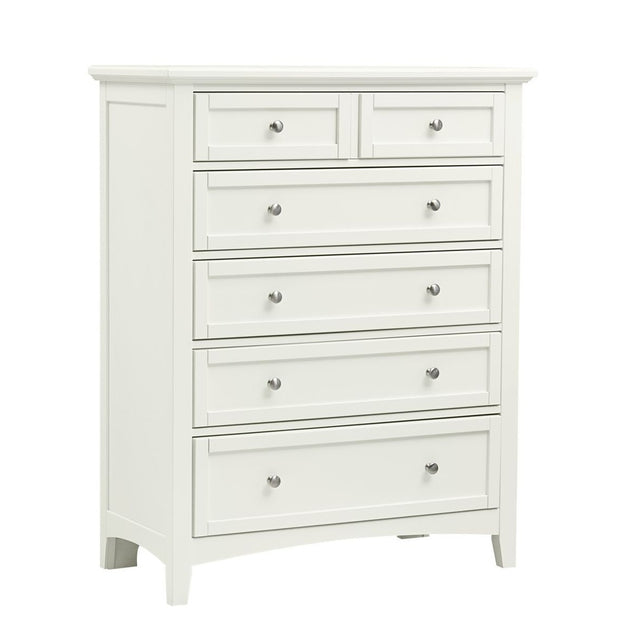 Vaughan-Bassett Bonanza - 5-Drawer Storage Chest - White