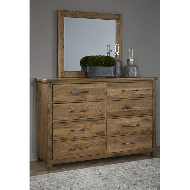 Vaughan-Bassett Dovetail - Landscape Mirror - Natural