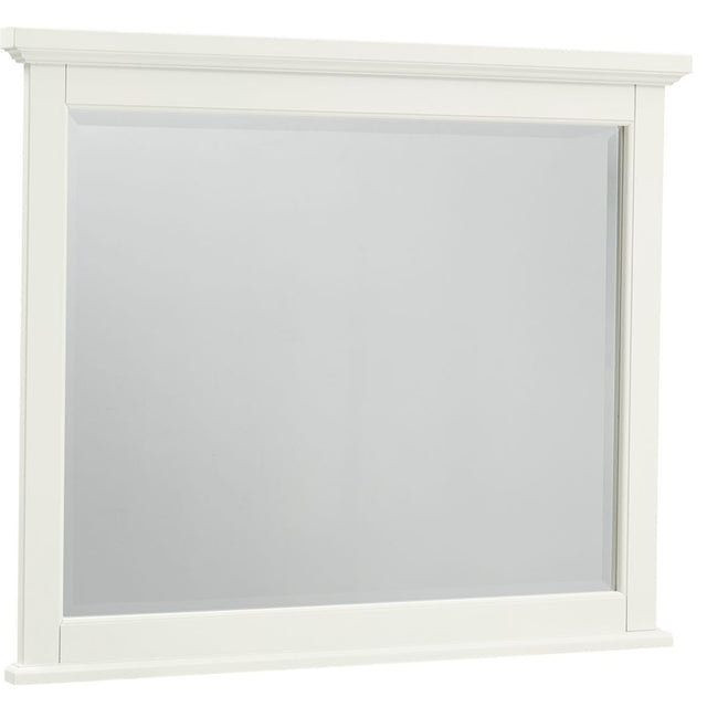 Vaughan-Bassett Bonanza - Landscape Mirror - White