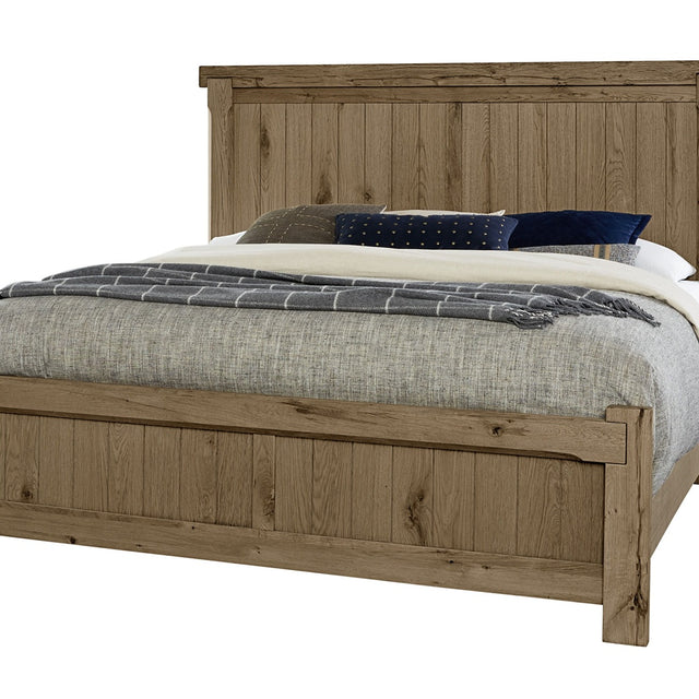 Vaughan-Bassett Yellowstone - American Dovetail Queen Bed - Chestnut Natural