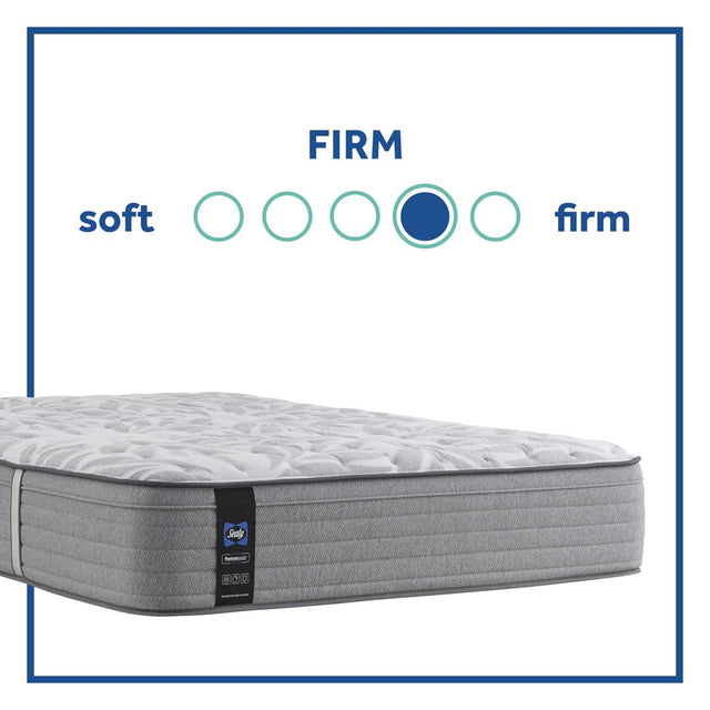 Sealy PosturePedic - Silver Pine Firm Faux Euro Top Mattress - Twin Long