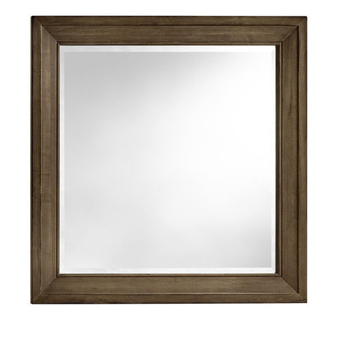 Vaughan-Bassett Maple Road - Landscape Mirror With Beveled Glass - Maple Syrup