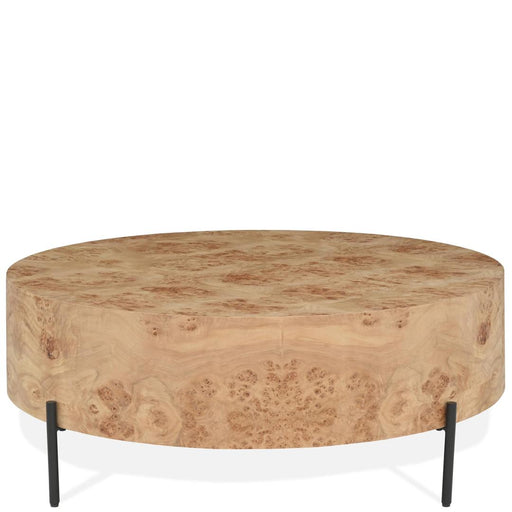 Riverside Furniture Kara - Round Coffee Table - Light Brown