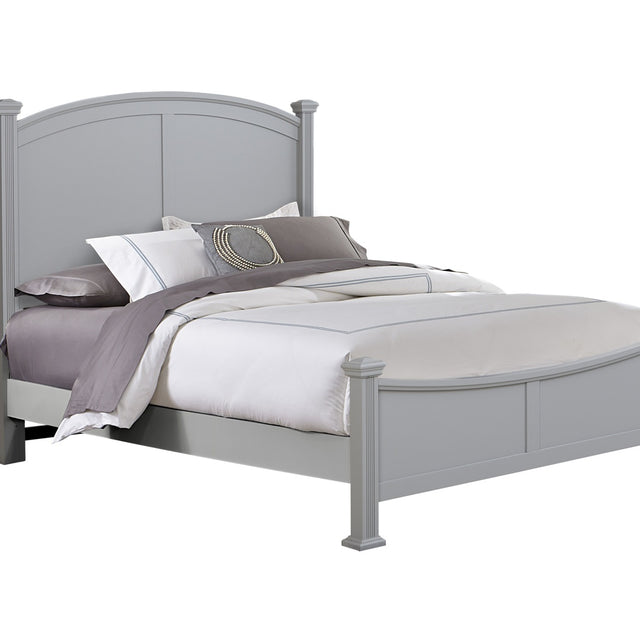 Vaughan-Bassett Bonanza - Queen Poster Bed - Gray