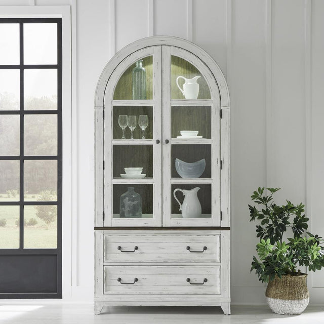 Liberty Furniture River Place - Curio Cabinet - White