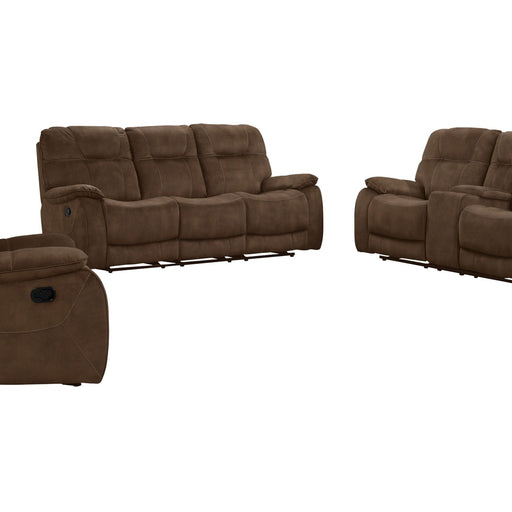 Parker House Cooper - Manual Reclining Sofa Loveseat And Recliner - Shadow Brown