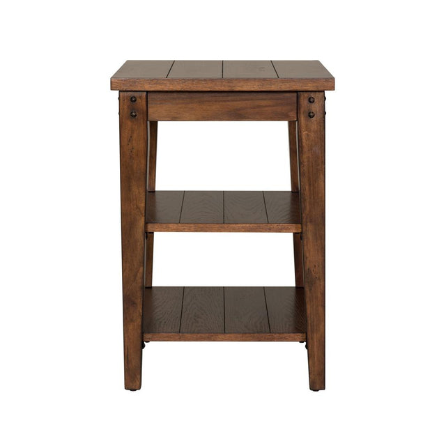 Liberty Lake House Tiered Table - Dark Brown