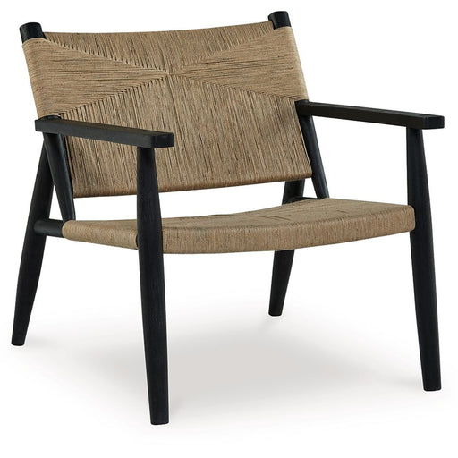 Ashley Halfmore Accent Chair - Black/Natural