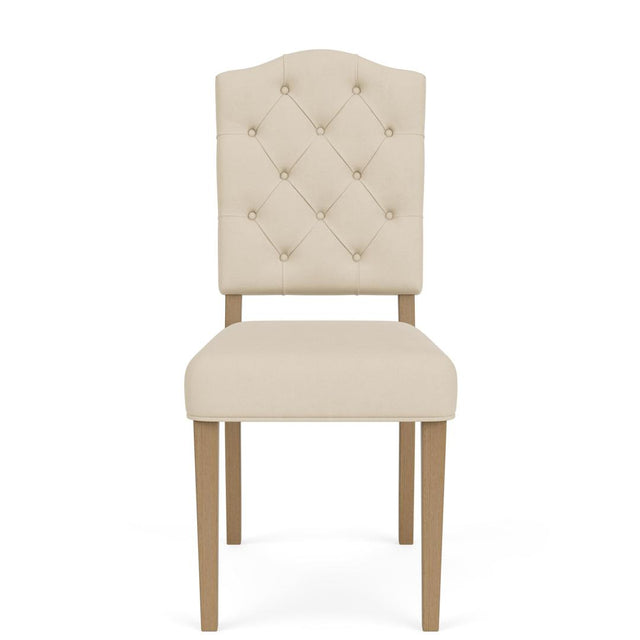 Riverside Furniture Mix-N-Match Chairs - Button Tufted Upholstered Chair - Beige