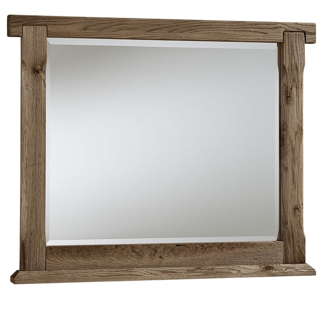 Vaughan-Bassett Yellowstone - American Dovetail Mirror - Chestnut Natural