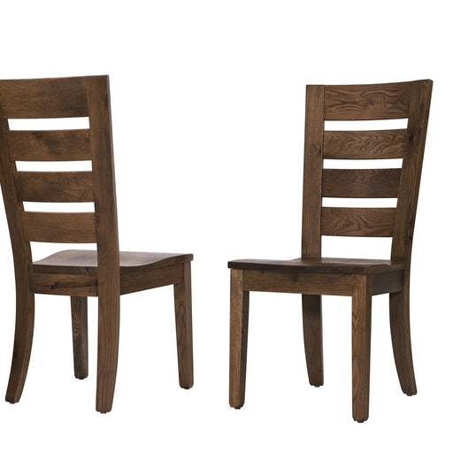 Vaughan-Bassett Dovetail - Horizontal Slat Dining Chair - Natural
