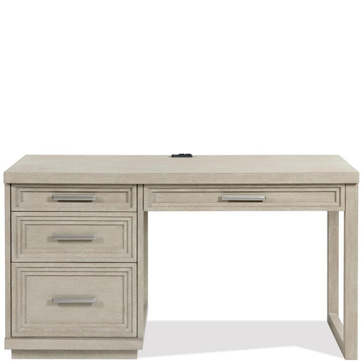 Riverside Furniture Cascade - Single Pedestal Desk - Dovetail
