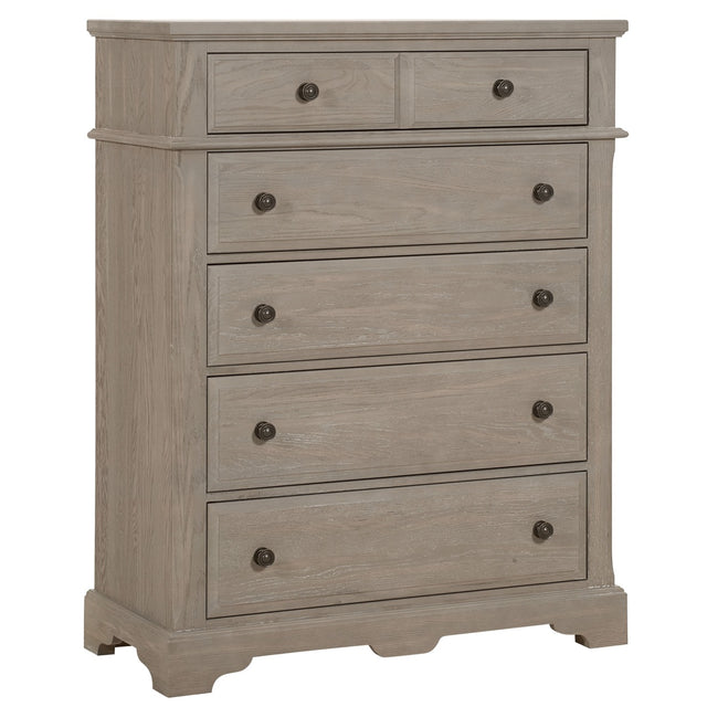 Vaughan-Bassett Heritage - 5-Drawers Chest - Greystone