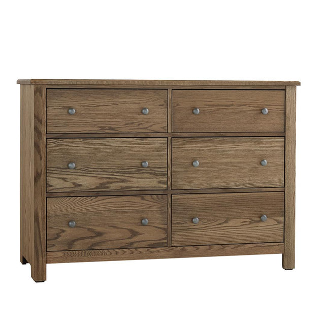 Vaughan-Bassett Fundamentals - 6 Drawer Dresser - Natural