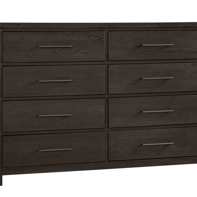 Vaughan-Bassett Dovetail - 8-Drawer Dresser - Java