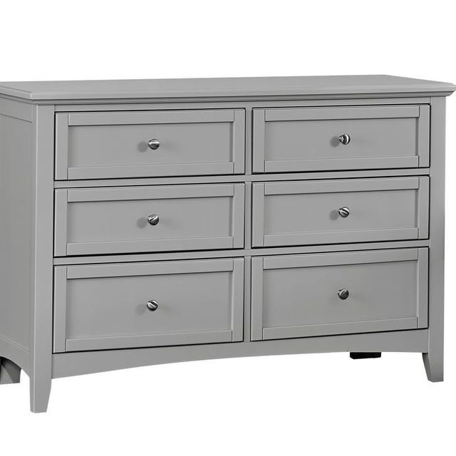 Vaughan-Bassett Bonanza - 6-Drawer Studio - Gray