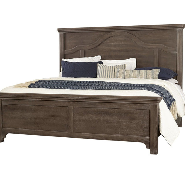 Vaughan-Bassett Bungalow - King Mantel Bed - Folkstone