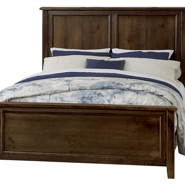 Vaughan-Bassett Lancaster County - Amish Queen Bed - Dark Brown