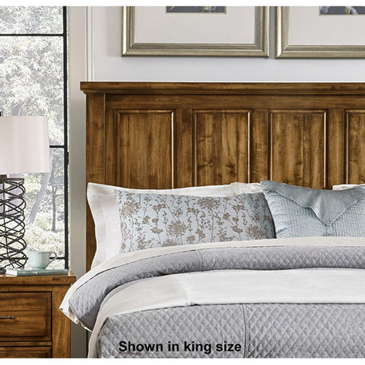 Vaughan-Bassett Maple Road - California King Mansion Bed With Low Profile Footboard - Antique Amish