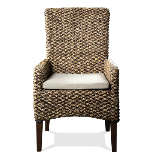 Riverside Furniture Mix-N-Match Chairs - Woven Arm Upholstered Chair (Set of 2) - Hazelnut