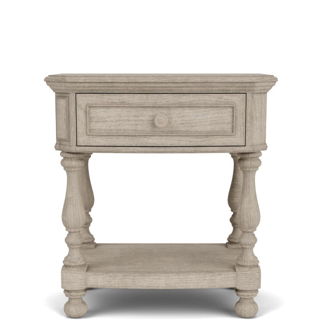 Riverside Furniture Kensington - One Drawer Nightstand - Beige