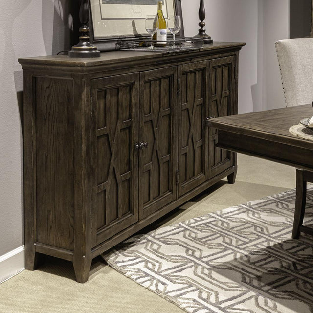 Liberty Furniture Paradise Valley - Hall Buffet - Dark Brown