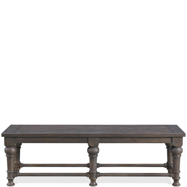 Riverside Furniture Harper - Dining Bench - Matte Black