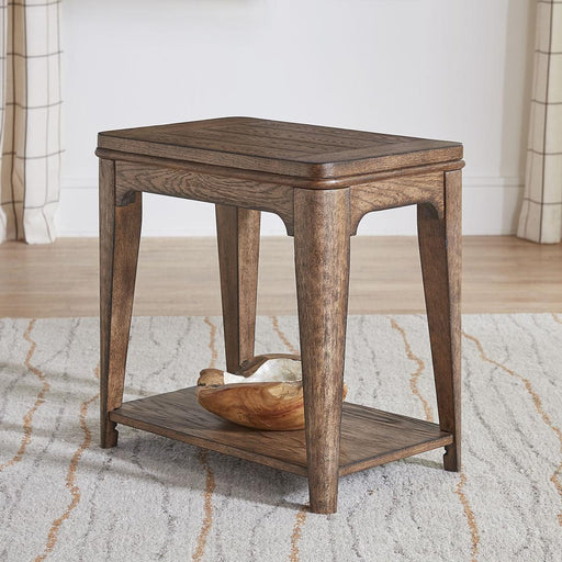 Liberty Ashford Chair Side Table - Medium Brown