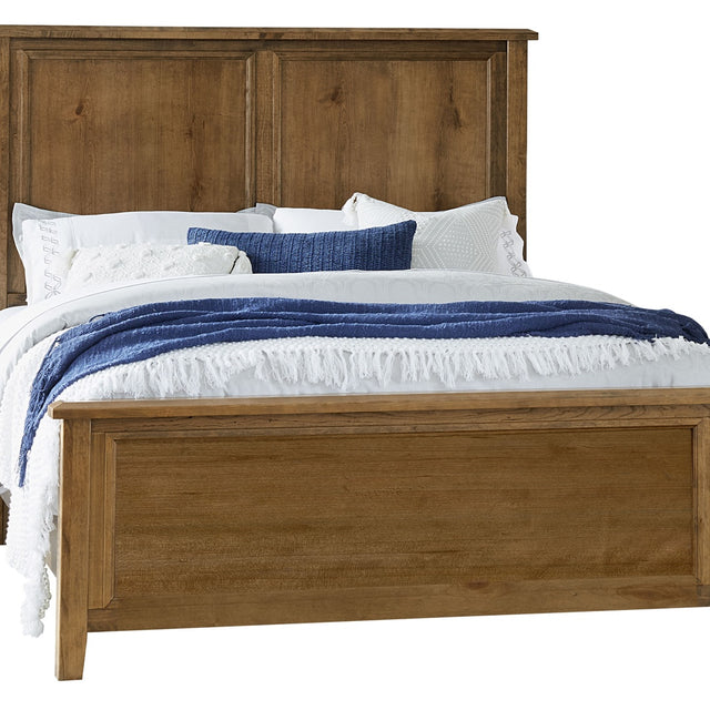 Vaughan-Bassett Lancaster County - Amish Queen Bed - Light Brown