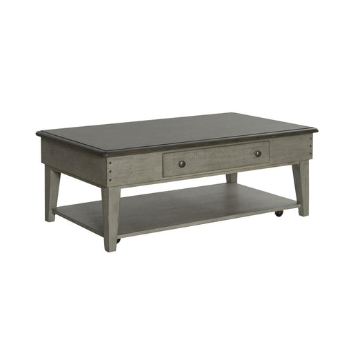 Liberty Furniture Ivy Hollow - Drawer Cocktail Table - White
