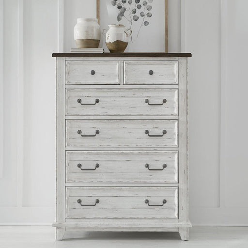 Liberty Furniture River Place - 6 Drawer Chest - White
