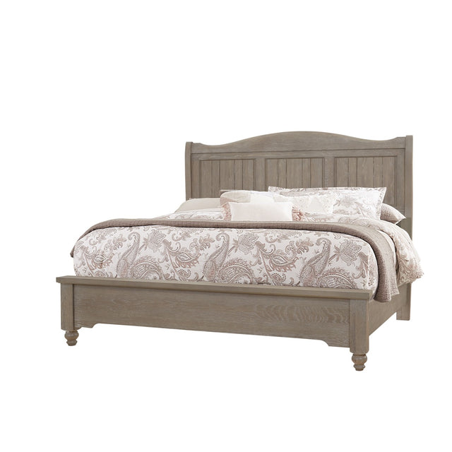 Vaughan-Bassett Heritage - King Sleigh Bed - Greystone