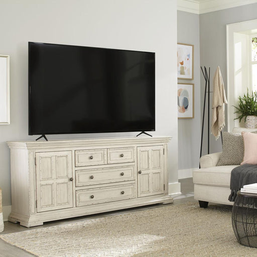 Liberty Big Valley 76 Inch TV Console - White