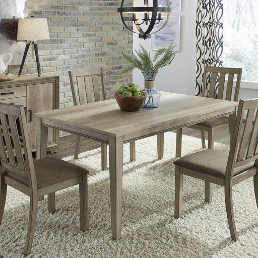 Liberty Furniture Sun Valley - 5 Piece Rectangular Table Set - Light Brown