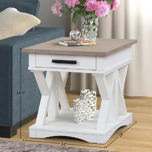 Parker House Americana Modern - End Table - Cotton