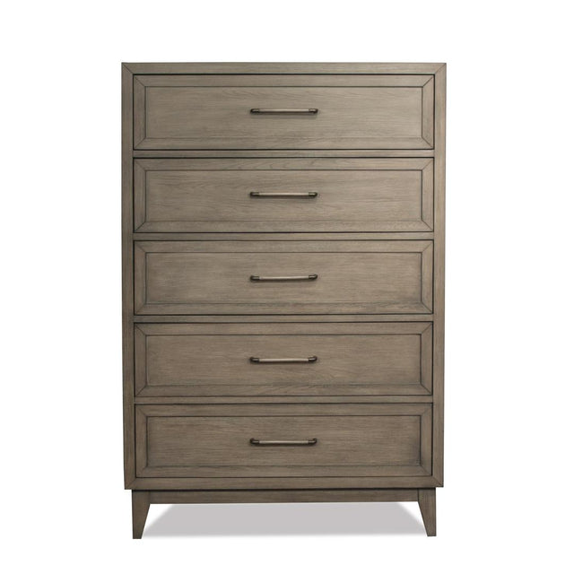 Riverside Furniture Vogue - 5-Drawer Chest - Gray Wash